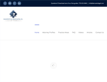 Tablet Screenshot of danowitzlegal.com